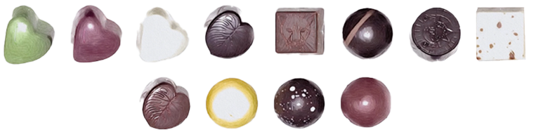 レガストチョコレート | Legast Pralines Selection